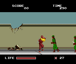 The Ninja Warriors Screenthot 2